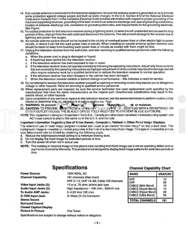 Panasonic TQB2A0952 (44 pages) TV Operating Manual