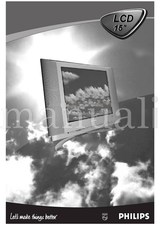 Philips 15 (21 pages) TV Operating Manual