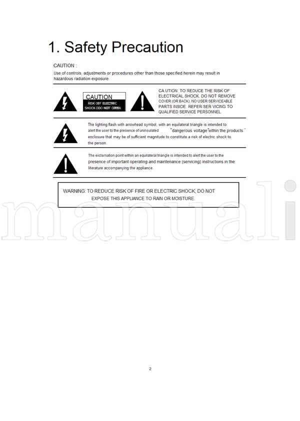 Philips 24PFL5555 32PFL5355 42PFL5555 46PFL5755 (29 pages) TV Service Manual