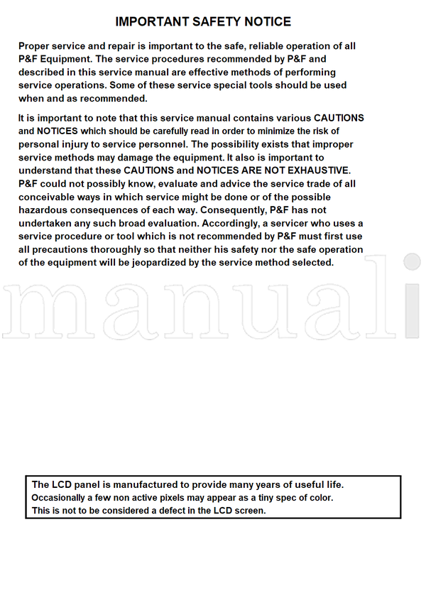 Philips 29PFL4508 (41 pages) TV Service Manual