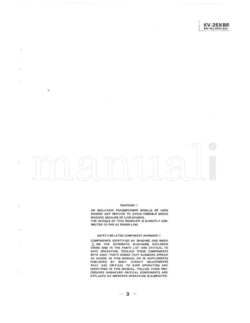 Sony P2BcHAss1s (126 pages) TV Service Manual