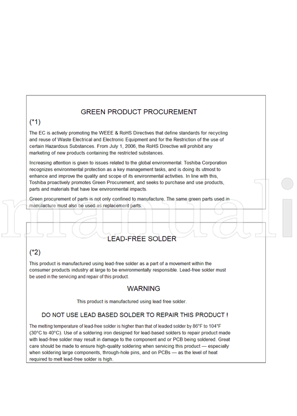 Toshiba 15SLDT3R 19SLDT3R 22SLDT3R 26SLDT3R (87 pages) TV/DVD Combo Service Manual