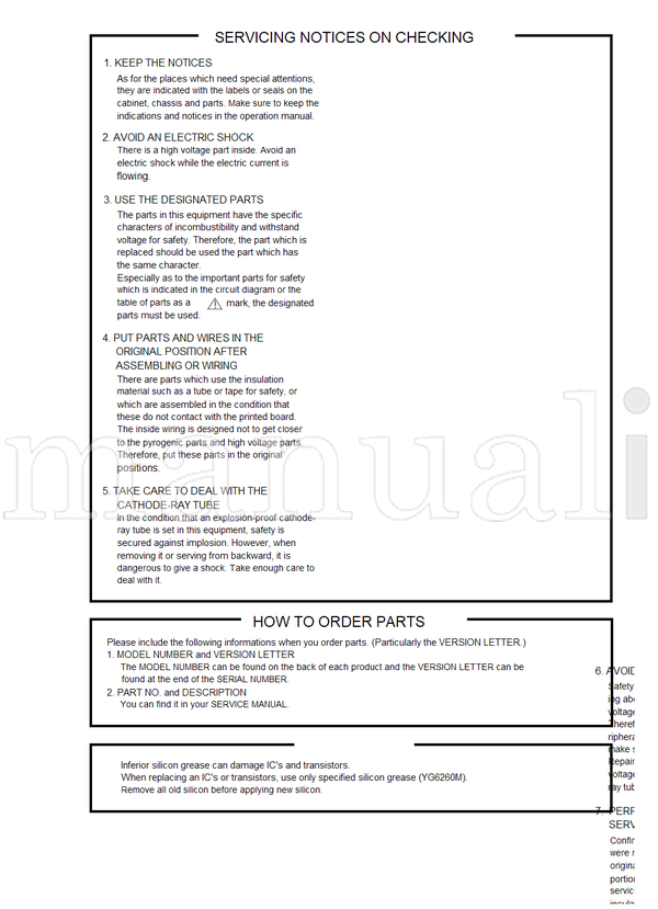 Toshiba 050-200241 15V11F (38 pages) TV Service Manual