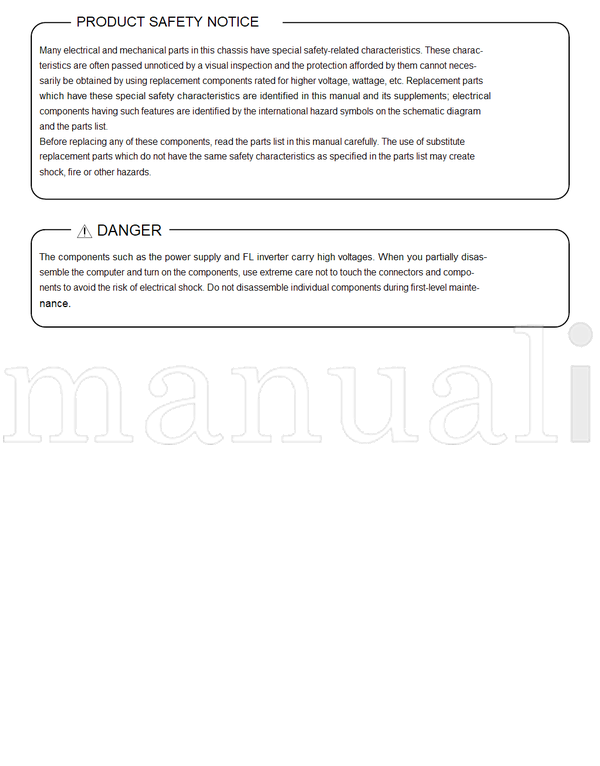 Toshiba 050-200223 15VL26P (58 pages) TV Service Manual