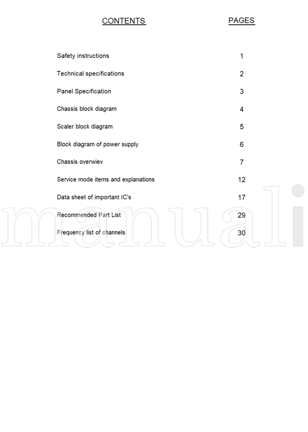 Toshiba 15VL34 (86 pages) TV Service Manual