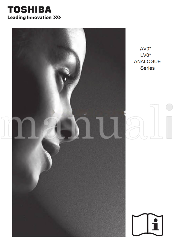 Toshiba 19AV703 (34 pages) TV Operating Manual