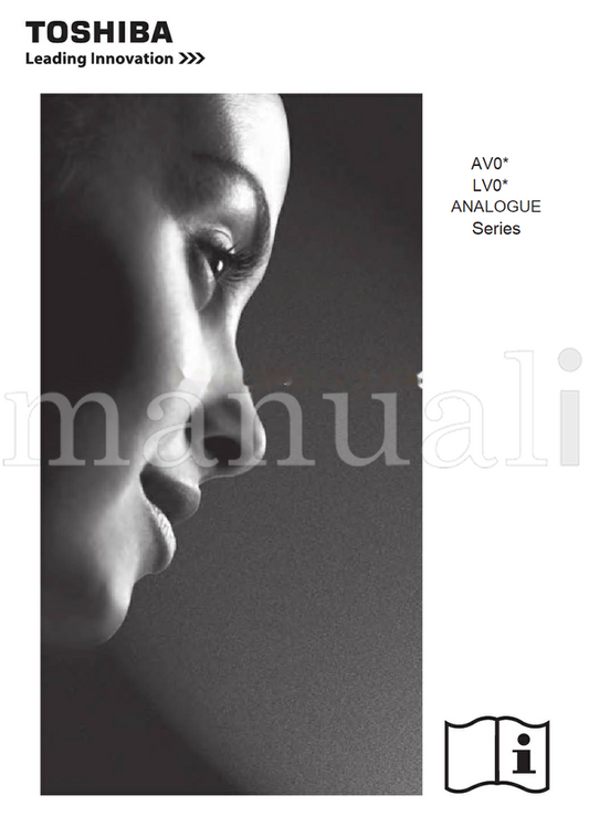 Toshiba 19AV703 (34 pages) TV Operating Manual