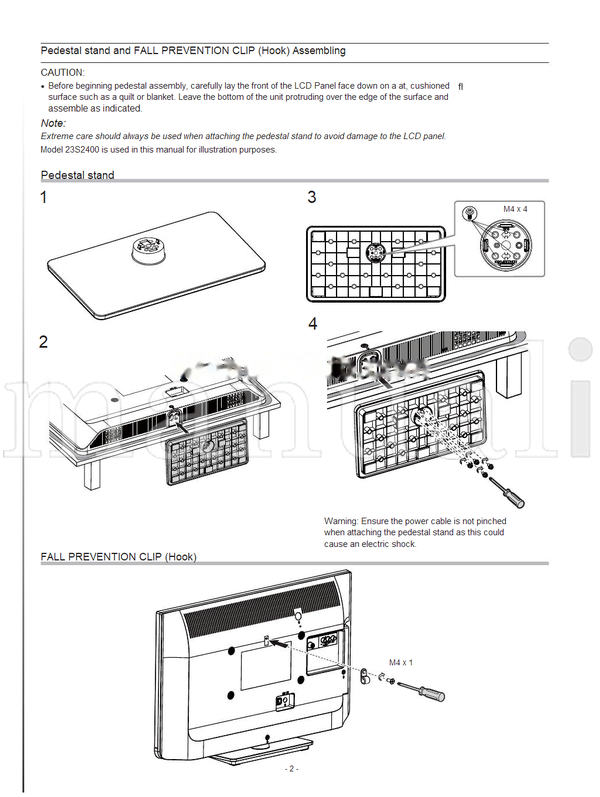 Toshiba 19S1400 19S2400 23S2400 HDA51O2321I (27 pages) TV Operating Manual