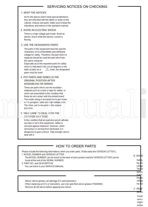 Toshiba 050-200201 20AF42 (39 pages) TV Service Manual