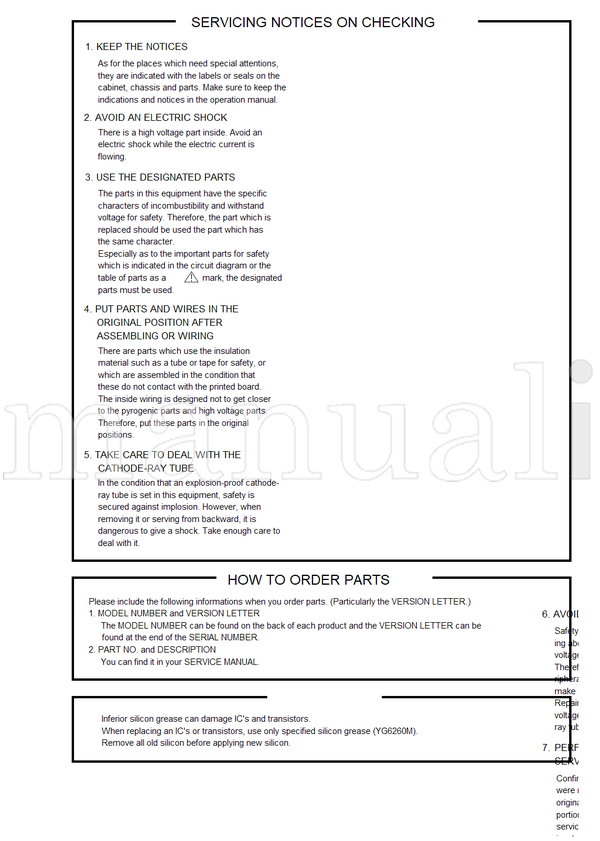 Toshiba 050-200206 20AS22 (33 pages) TV Service Manual