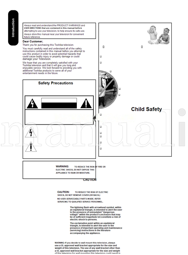 Toshiba 20SLD1 (64 pages) TV Operating Manual