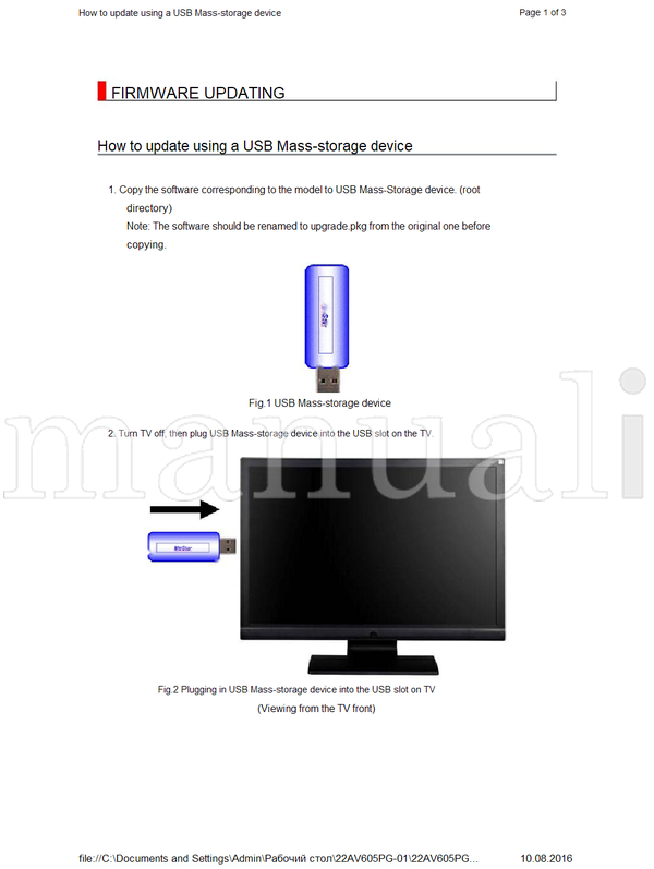 Toshiba 22AV605PG (56 pages) TV Service Manual