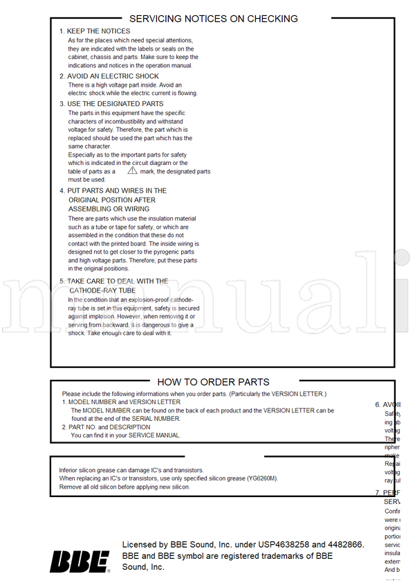 Toshiba 050-200203 24AF42 (38 pages) TV Service Manual