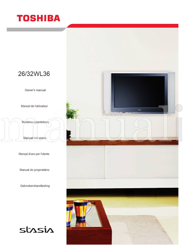 Toshiba 32WL36 (156 pages) TV Operating Manual