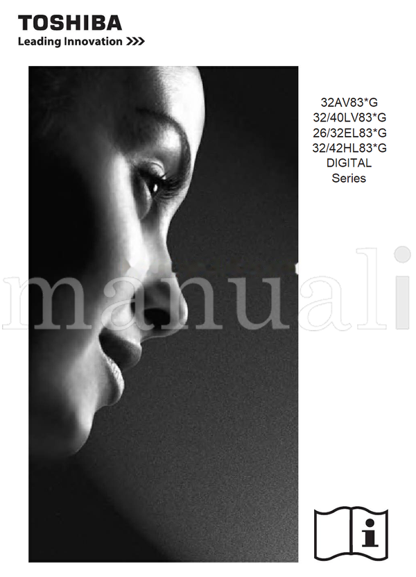 Toshiba 32AV83*G 40LV83*G 32EL83*G 42HL83*G (60 pages) TV Operating Manual