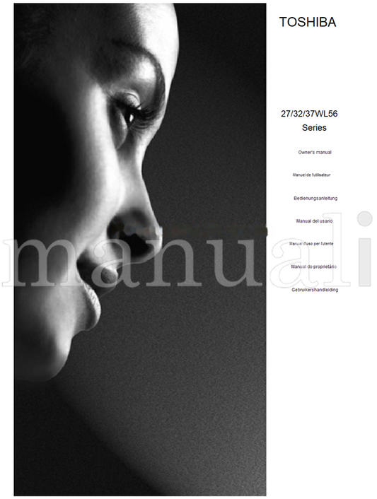 Toshiba 37WL56 (168 pages) TV Operating Manual