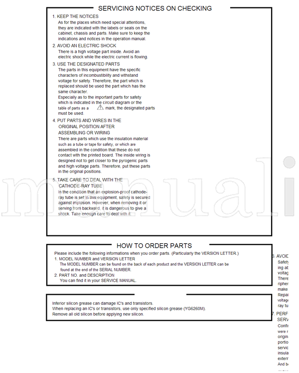 Toshiba 050-200208 29AS42 (39 pages) TV Service Manual