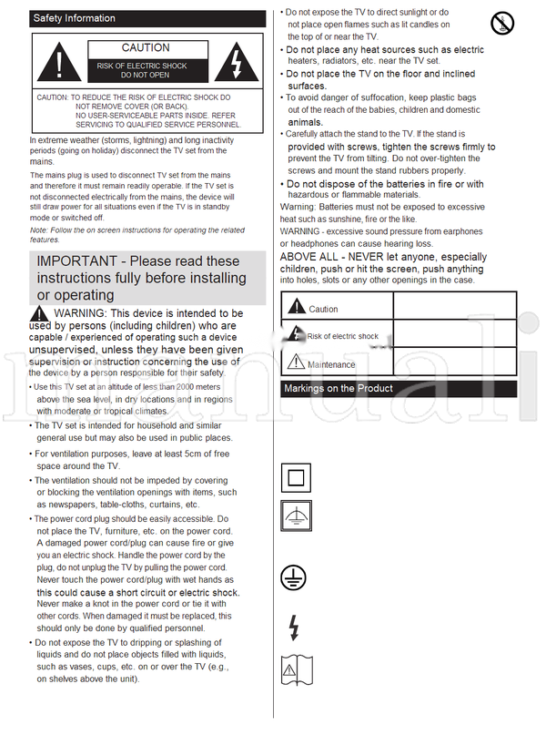 Toshiba 29PB201 (31 pages) TV Operating Manual