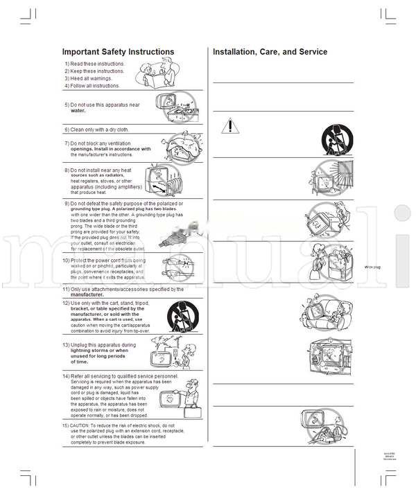 Toshiba 32AF44 35AF44 23566350 (48 pages) TV Operating Manual