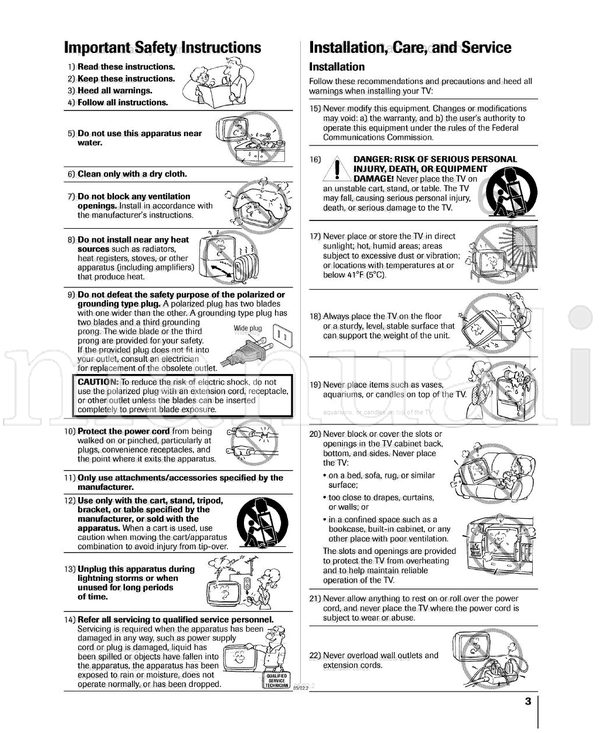 Toshiba 32AFX62 (53 pages) TV Operating Manual
