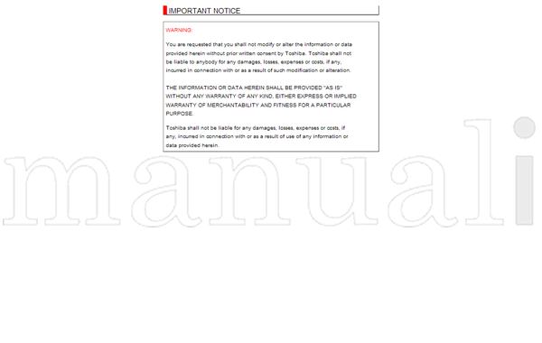 Toshiba 32AV505D (182 pages) TV Service Manual