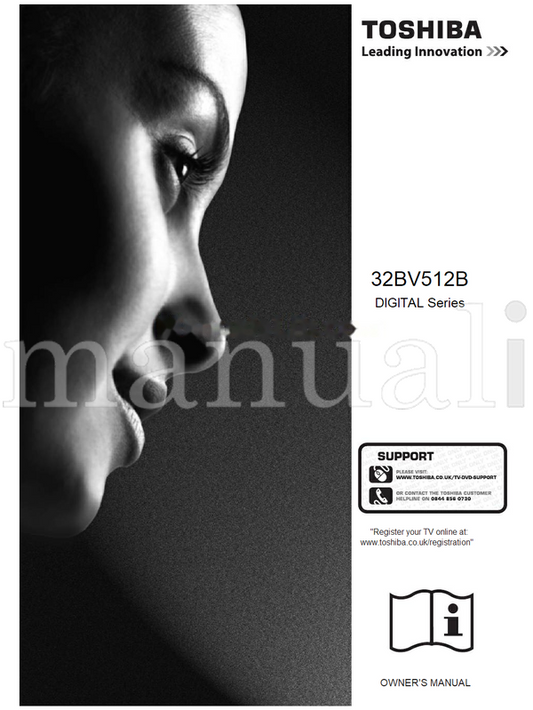 Toshiba 32BV512B (46 pages) TV Operating Manual