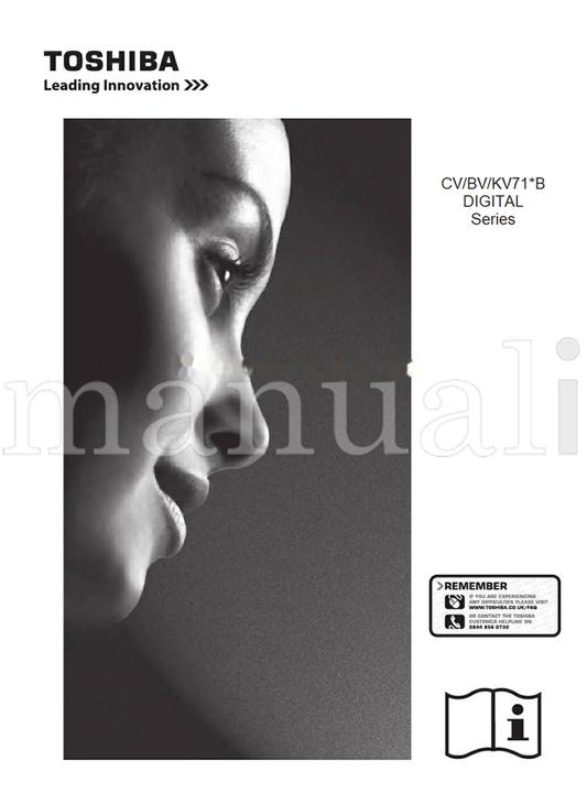 Toshiba KV71*B (57 pages) TV Operating Manual