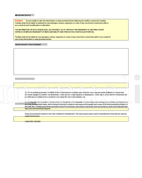 Toshiba 32HLV16 (24 pages) TV Service Manual