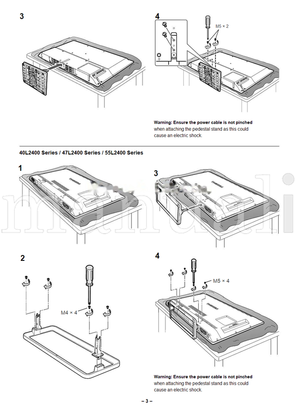 Toshiba 32P2400 32L2400 40L2400 47L2400 55L2400 (32 pages) TV Operating Manual