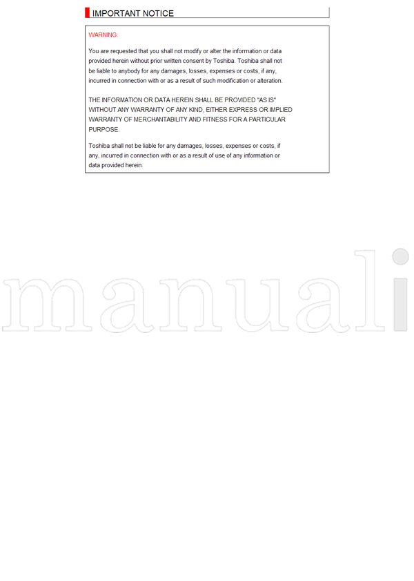 Toshiba 32R3500P (168 pages) TV Service Manual