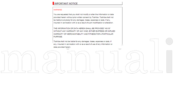 Toshiba 32SL738G (82 pages) TV Service Manual