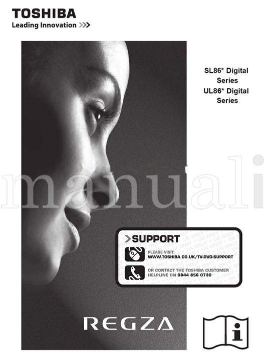 Toshiba SL86* UL86* (102 pages) TV Operating Manual