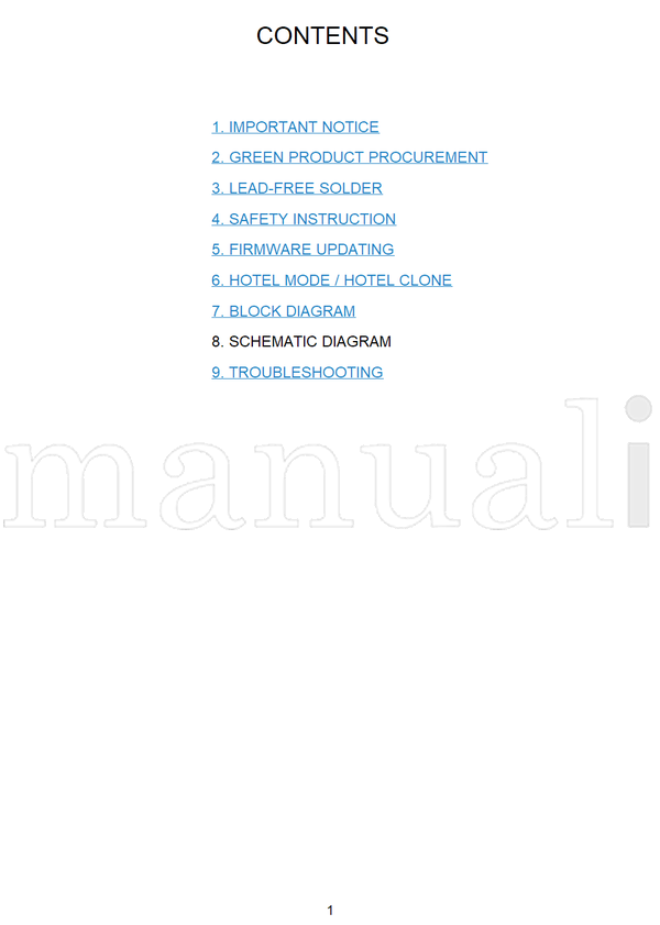 Toshiba 32W153xDx 32L153xDx 40L153xDx 32W154xDx 32L154xDx 40L154xDx (39 pages) TV Service Manual