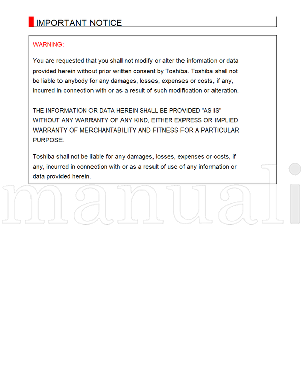 Toshiba 32XV505D (272 pages) TV Service Manual