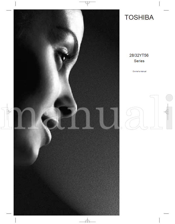 Toshiba 32YT56 (32 pages) TV Operating Manual
