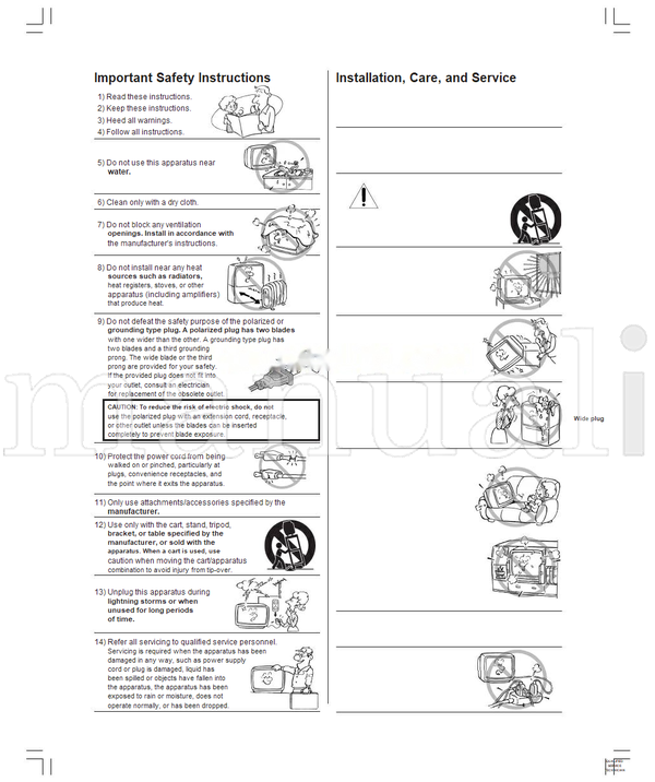 Toshiba 34AS42 23565685 (36 pages) TV Operating Manual