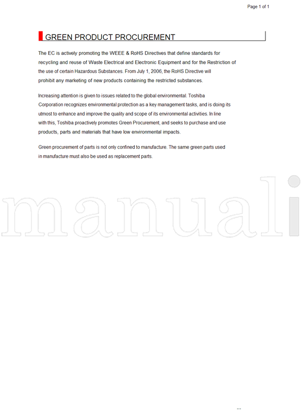 Toshiba 37C3030D (215 pages) TV Service Manual