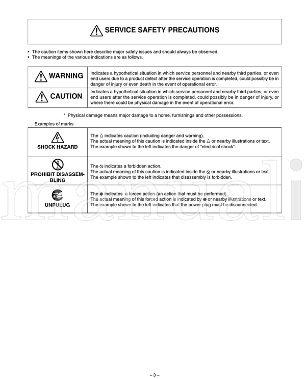 Toshiba 020-200519 (42 pages) TV Service Manual