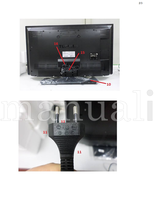 Toshiba 40L3443DG (36 pages) TV Service Manual