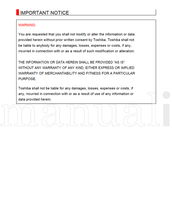 Toshiba 40WL768 (268 pages) TV Service Manual