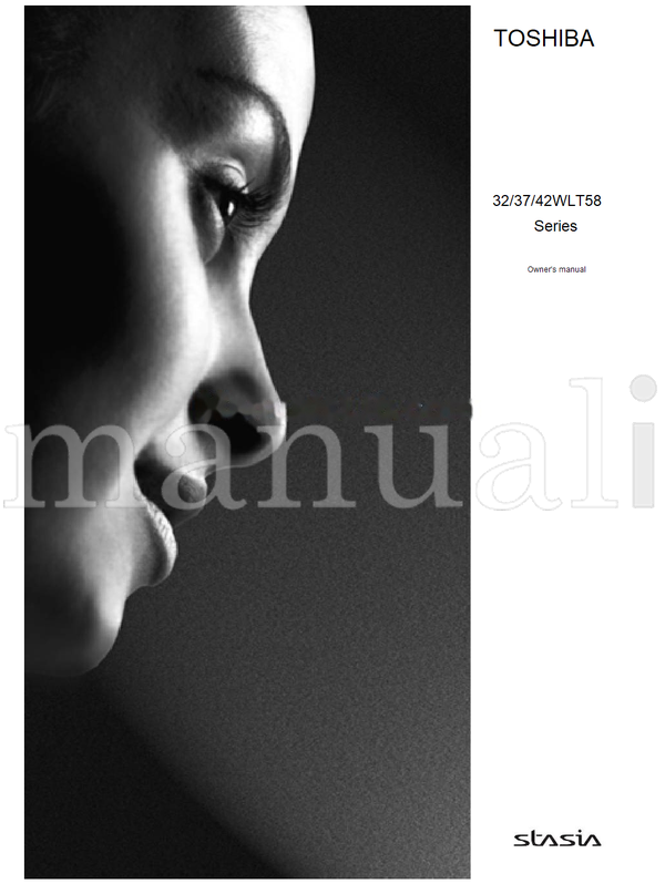 Toshiba 42WLT58 (36 pages) TV Operating Manual