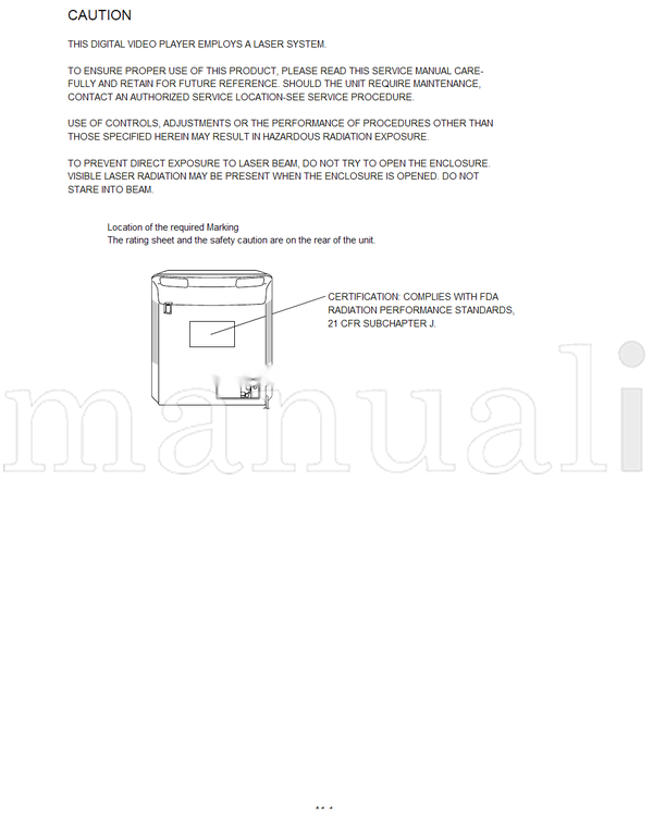 Toshiba MD13N1C MD13N1R (73 pages) TV/DVD Combo Service Manual