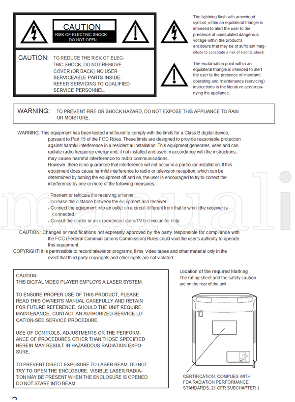 Toshiba MD13N3R MD19N3 (47 pages) TV/DVD Combo Operating Manual