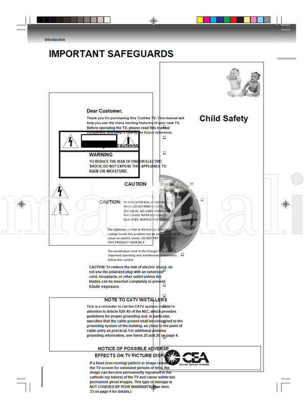 Toshiba MD14F12 MD20F12 5W30201A (52 pages) TV/DVD Combo Operating Manual
