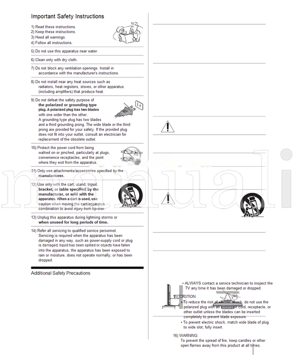 Toshiba 40XV645U 46XV645U 52XV645U VX1A00137800 (70 pages) TV Operating Manual