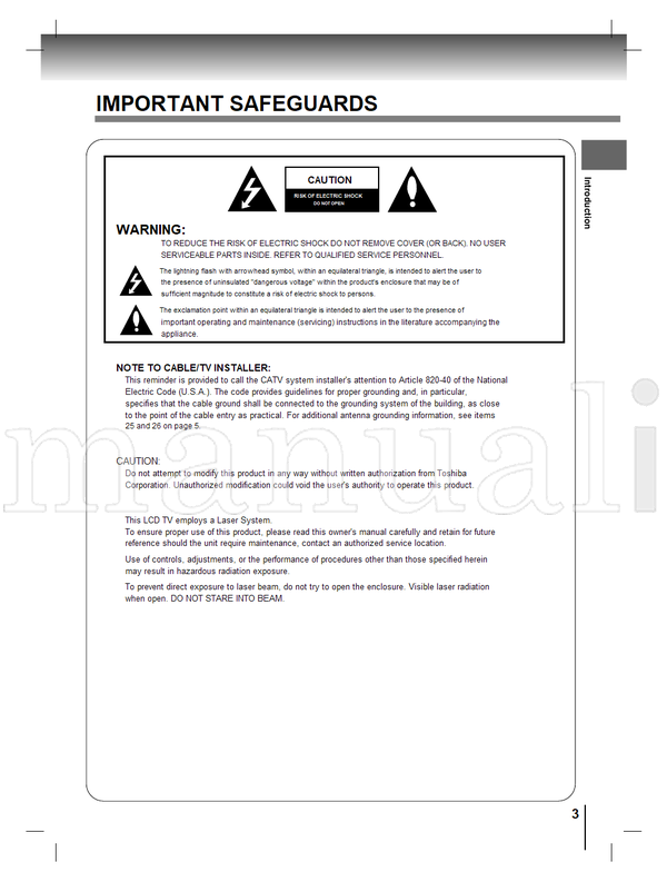 Toshiba SD-P7000 (54 pages) TV/DVD Combo Operating Manual