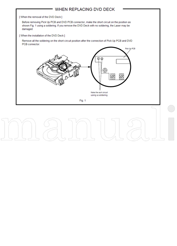 Toshiba VTW2186 (99 pages) TV/DVD Combo Service Manual