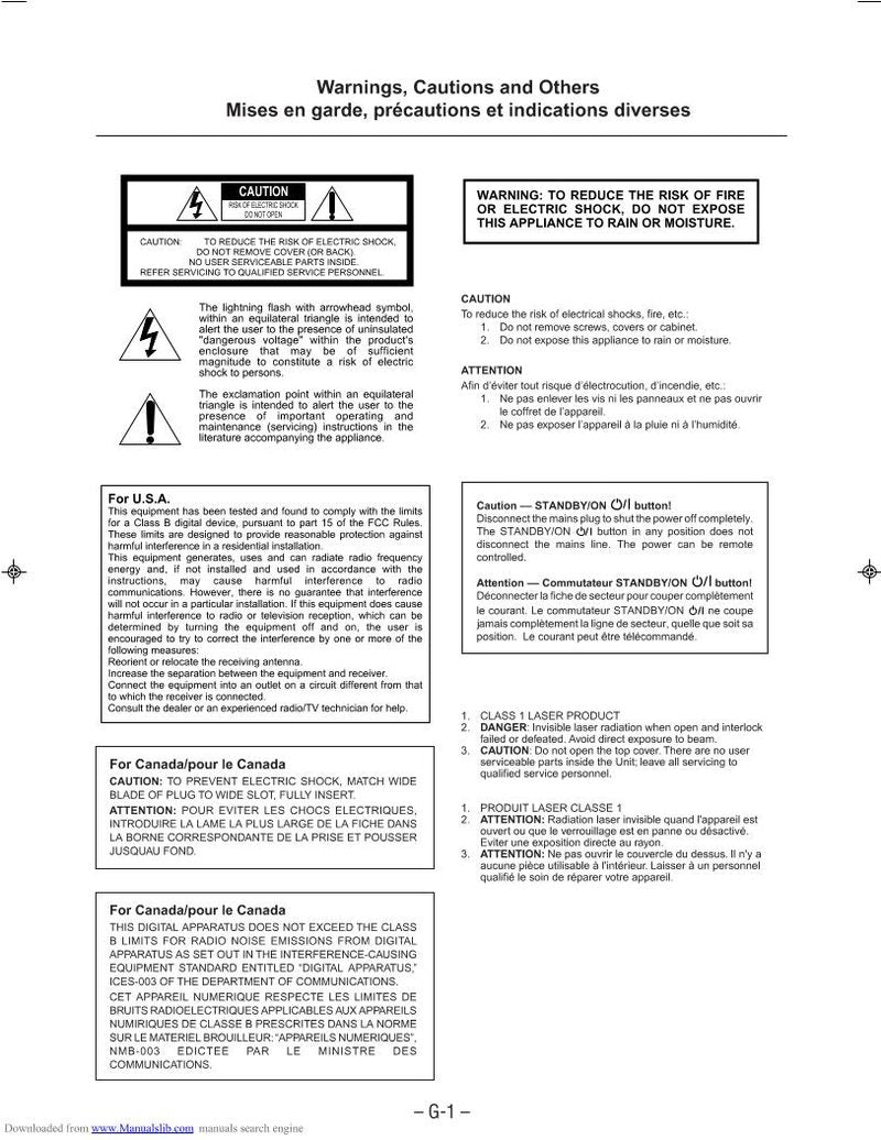 JVC MXGT90 MXGT80 MXG70 Compact Component System Audio Operating Manual