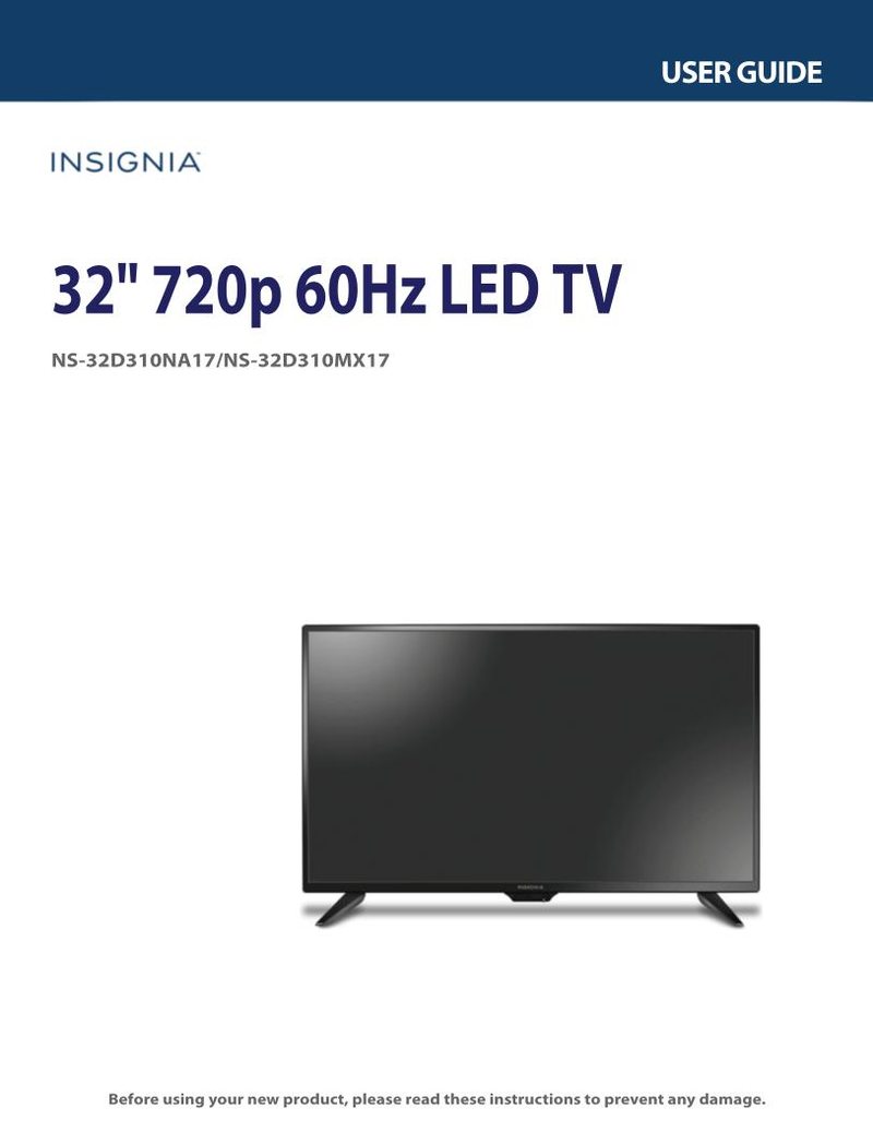 Insignia NS-32 D 310MX17 TV Operating Manual