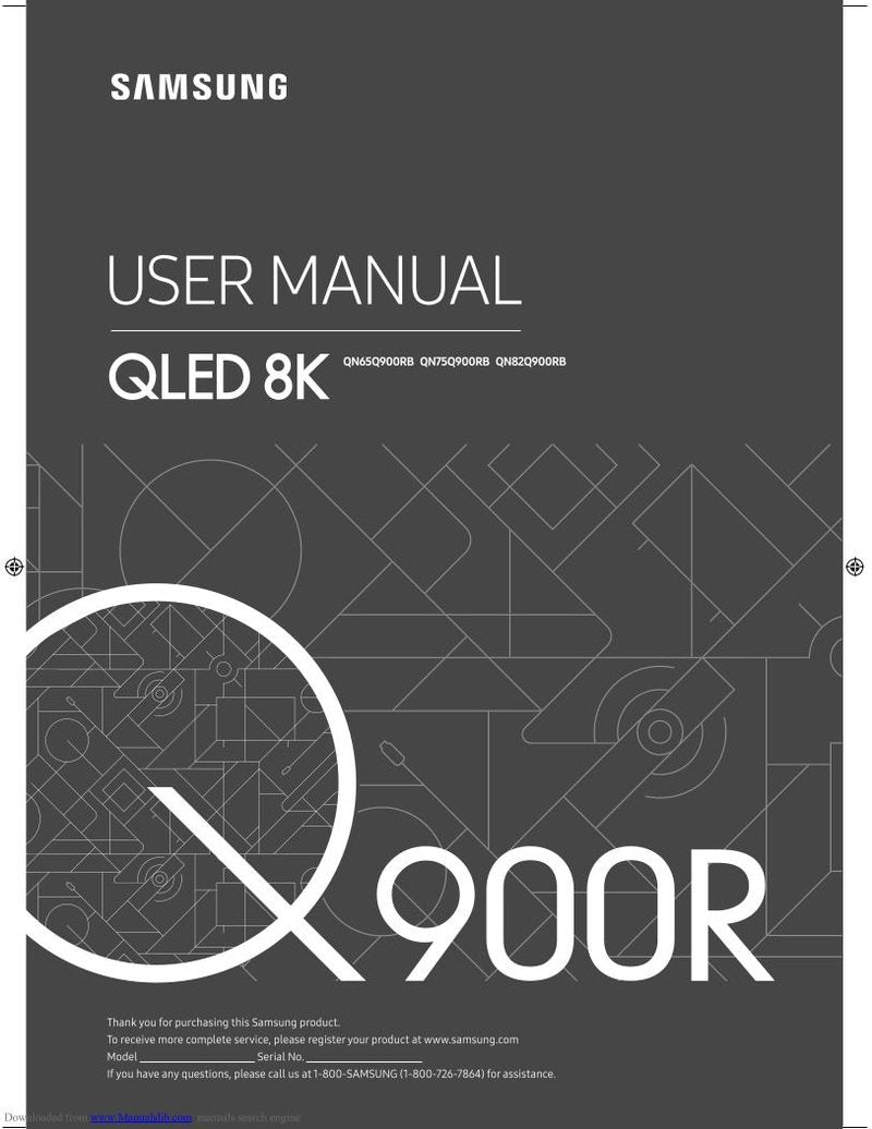 Samsung QN85Q70TAFXZA TV Operating Manual